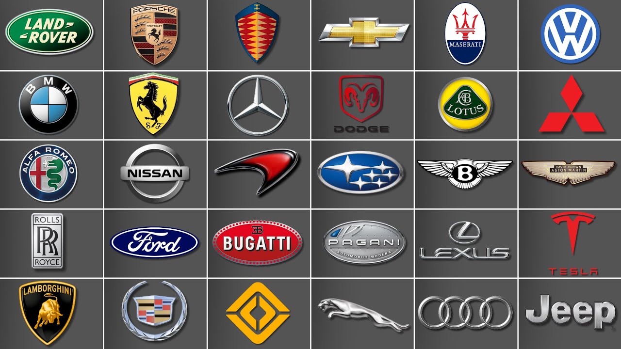 The Most FAMOUS Car Brands: Mind-Blowing Clips Compilation!