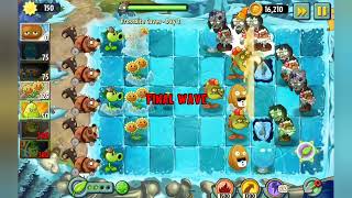 Nuevo Plants vs Zombies 2: Reflourished (Cuevas Congeladas)| Frostbite Caves Day 2.