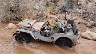 Rattlesnake Gulch With Vintage 4x4s, Jan2024