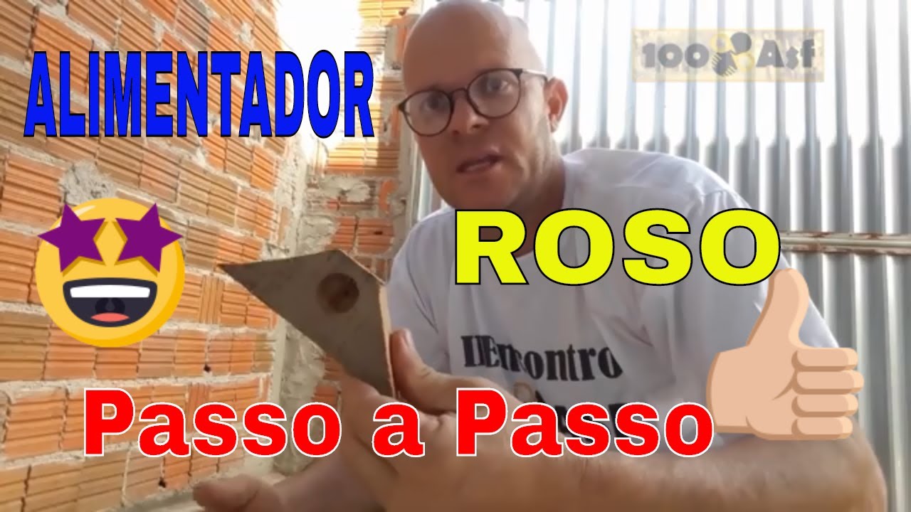 como fazer alimentador roso  guia completo