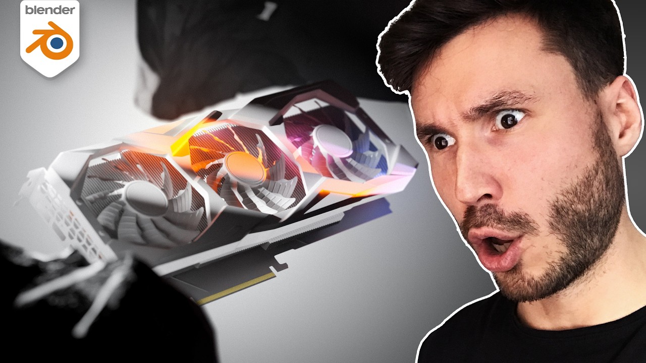 Graphics Card Stylized Product Rendering (Blender Timelapse) - YouTube