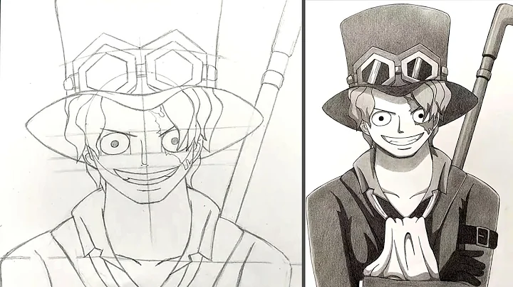 Cara Menggambar SABO - One Piece | Cara Menggambar...