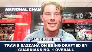 Travis Bazzana Talks About Being Drafted By The Cleveland Guardians