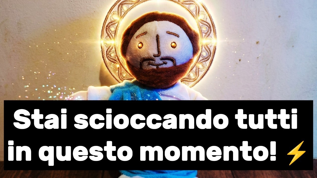 Stai scioccando tutti in questo momento! ⚡