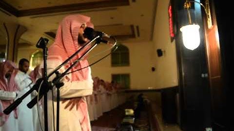 تلاوة للقارئ أحمد العبيد سورة المزمل (28)(9)1435