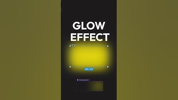 How to create this cool glowing effect in Figma?#figma #figmadesign #shortsfeed #shortfeed #feed