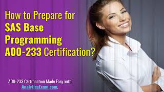 Do Your Absolute Best in SAS Base Programming (A00-233) Certification Exam screenshot 4