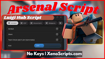 Keyless Luigi Hub script for Arsenal. Aimbot, Silent Aim, and ESP.