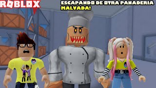 Escapando De Otra Panaderia Malvada! El Panadero Se Volvio Loco! 🍩🥴😵