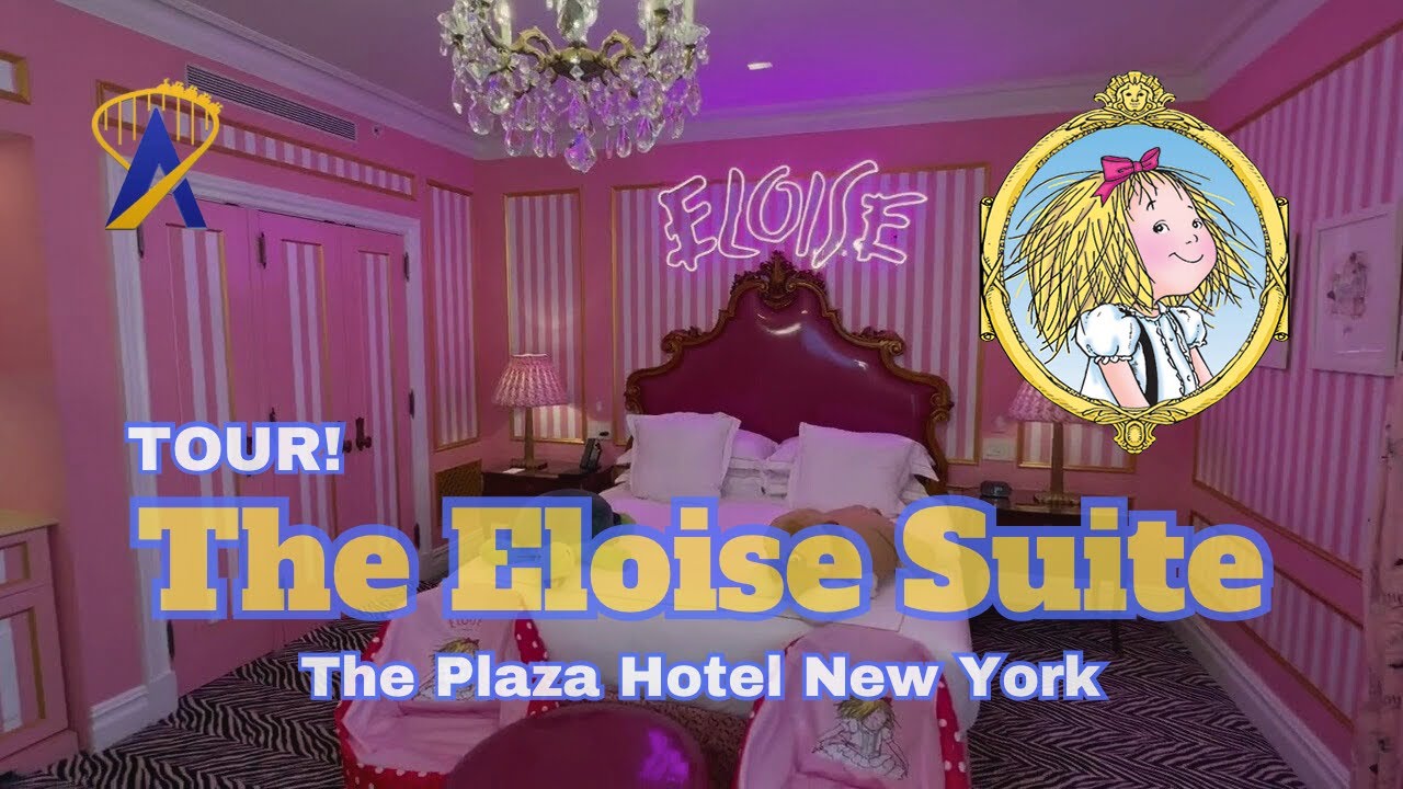The Eloise Suite at The Plaza Hotel New York - YouTube