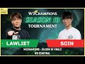 WC3 - W3Champions S10 - WB Semifinal: [NE] LawLiet vs. Soin [ORC]