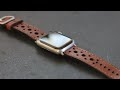 Unboxing Apple Watch Series 6 Titanium with Saddle Brown Leather Link