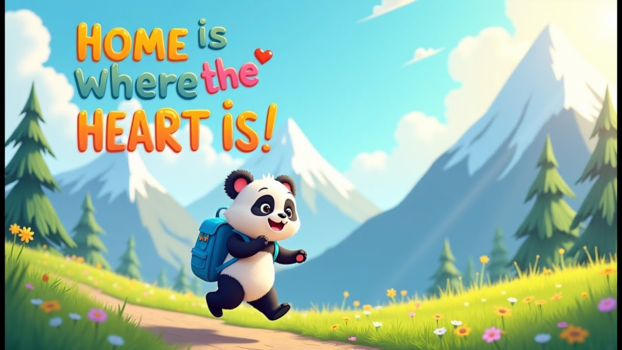 Panda Went to the Mountain—Fun Animal Adventure Song for Kids! AI Powered by 