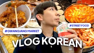 [Vlog Korean] Korean Conversations at a Traditional Market