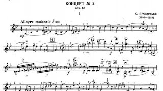 Prokofiev Violin Concerto No. 2 in g minor, Op. 63 (Josefowicz)