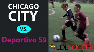 Youth Soccer Game Highlights: Chicago City U10 vs Deportivo 59 U10 (2020)