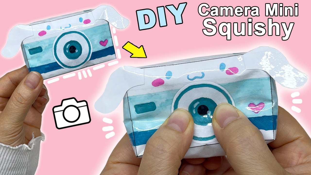 Làm Squishy máy ảnh Mini Cute/ DIY Camera mini squishy / Liam ...