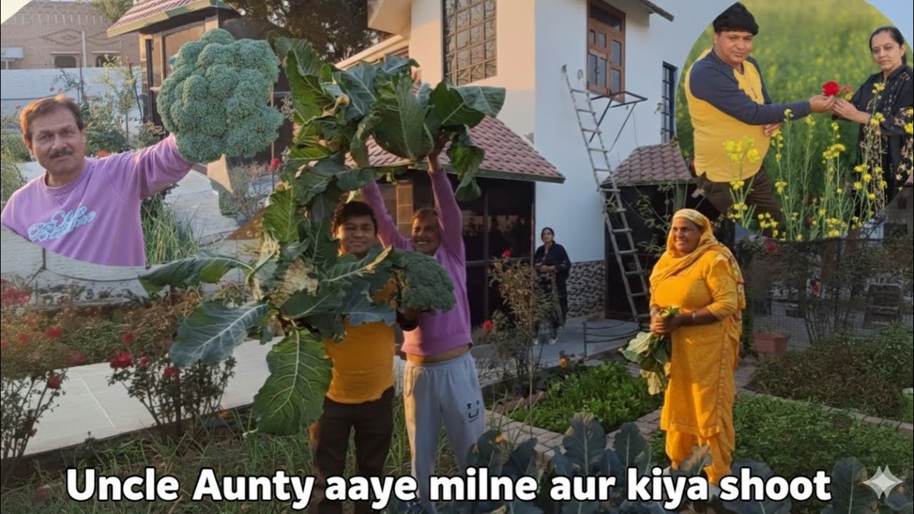 Uncle aunty aaye milne aur kiya Valentine's shoot...