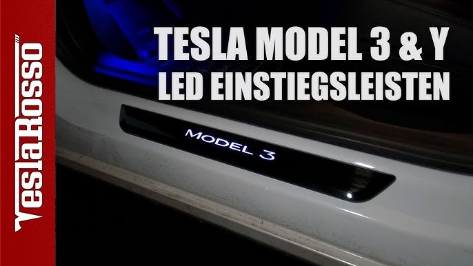 Ozvavzk Autotür Licht Logo Projektor Willkommenslicht Einstiegsbeleuchtung  für Tesla Model 3 Model Y Model S Model X LED Autotür Beleuchtung Logo  Lichter, 4 Stück : : Auto & Motorrad