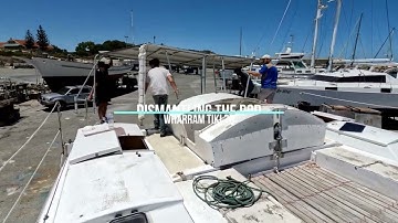 Dismantling the Roof Pod - Wharram Tiki 38