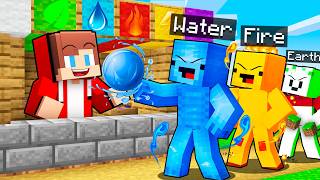 JJ Opened a Shop for the Elementals Mikey, Carrie, and BananaKid - Maizen (Minecraft)