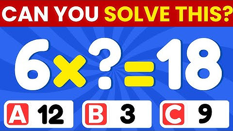 The Ultimate Math Quiz! ➗✖️ 🧠| Easy, Medium, Hard & Impossible Levels
