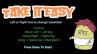 🎮 Take It Easy – Trailer  - New Platformer Game 🔥