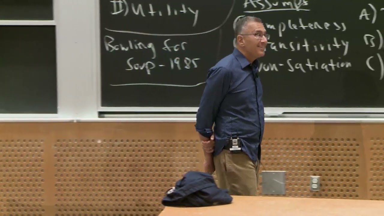 ⁣Lec 2: Preferences and Utility Function