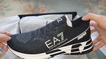 EA7 Crusher Knit Trainers Unboxing And Review