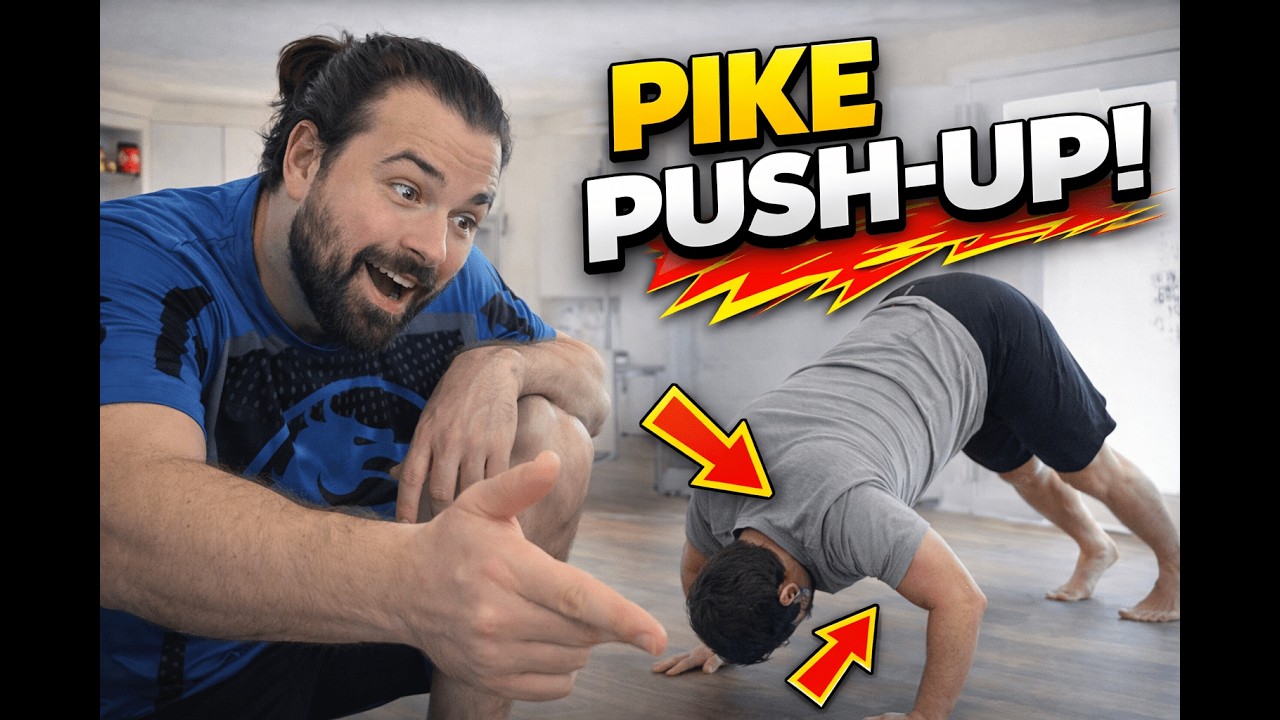 🔗 Урок по выполнению отжиманий в стойке на руках для укрепления плечевых мышц и отжиманий в стойк...