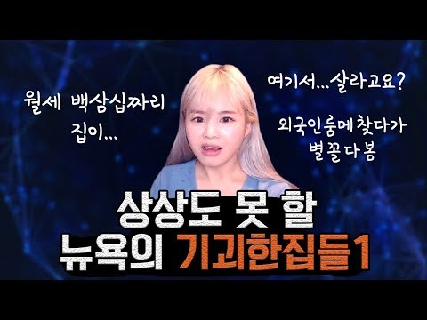 뉴욕에서 본 기괴한 집1 l 여기가 사람사는 집이라고…?+한국인과 살기싫었던 이유