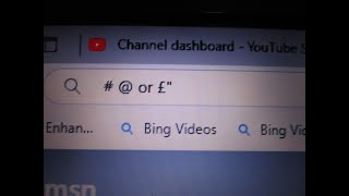 How to get an hash tag or an at sign on your keyboard? Here's what to do. Easy fix