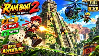 RAMBOAT 2 🔥 EPIC RUN & GUN ACTION! | Full Gameplay Walkthrough HD ROMIPLAYS screenshot 4
