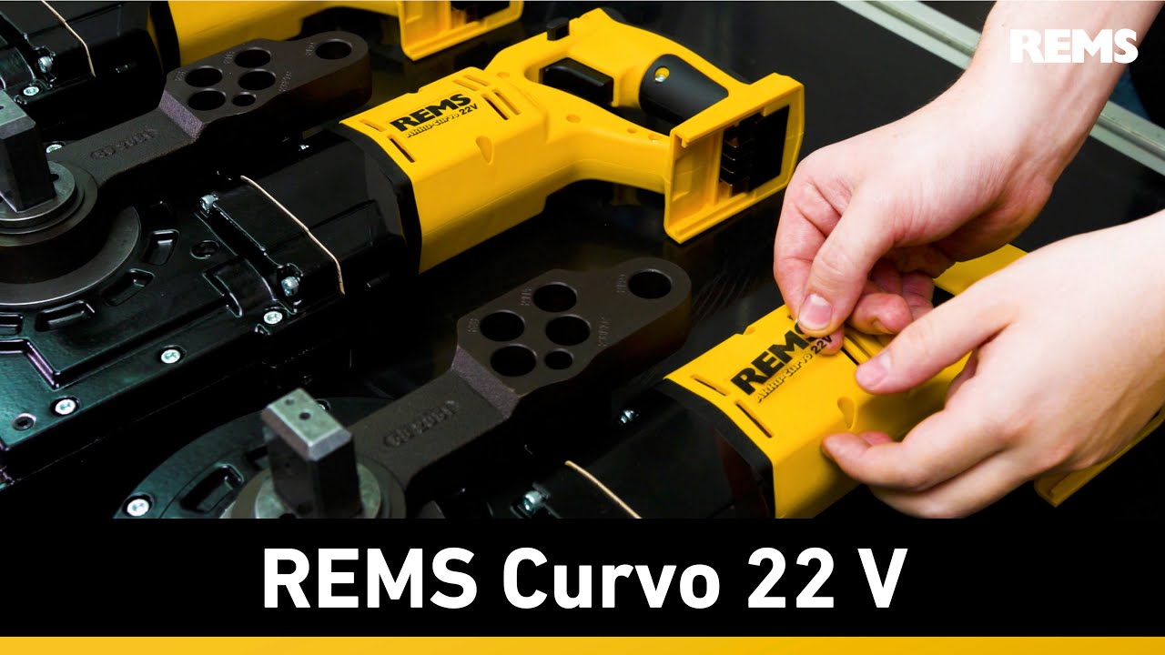 REMS Curvo 50 - Cintreuse électrique