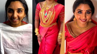 Redsaree❤️ |weddinglook| |shorts|3looks |HappyBride|⭐️ |Goldenlook| |Prewedding| |Receptionlooks❤️