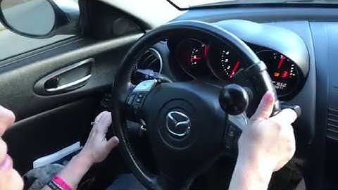 (Pt. 2) Wheelchair user Mazda RX-8 with adaptive hand controls demonstration