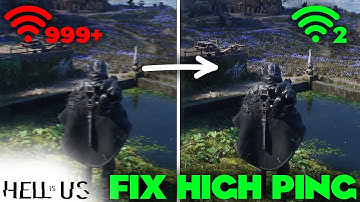 Hell is Us how to fix High Ping or network connection lost - Tutorial