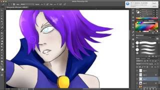 Speed Art - Raven (Teen Titans)