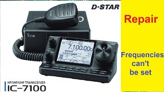 #278 Repair ICOM IC7100