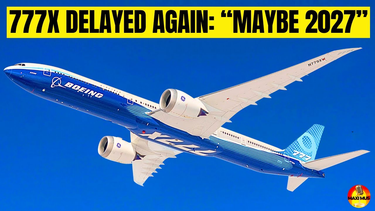 777x СНОВА ОТЛОЖЕН! 😱 Теперь отложен максимум до 2027 года! Этот самолёт вообще когда-нибудь поле...