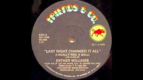 Esther Williams - Last Night Changed It All
