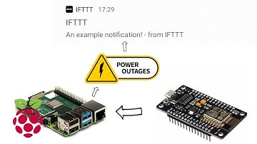 Automate Power Outages using RaspberryPi and ESP8266 | Simple Power Outage Tracker