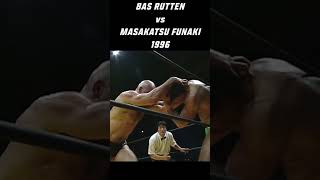Bas Rutten Vs. Masakatsu Funaki At Pancrase 33, September 7, 1996