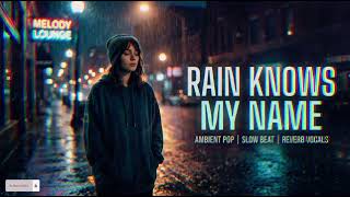 Rain Know My Name, Ambient pop, slow beat, reverb vocals, by Brain EQ