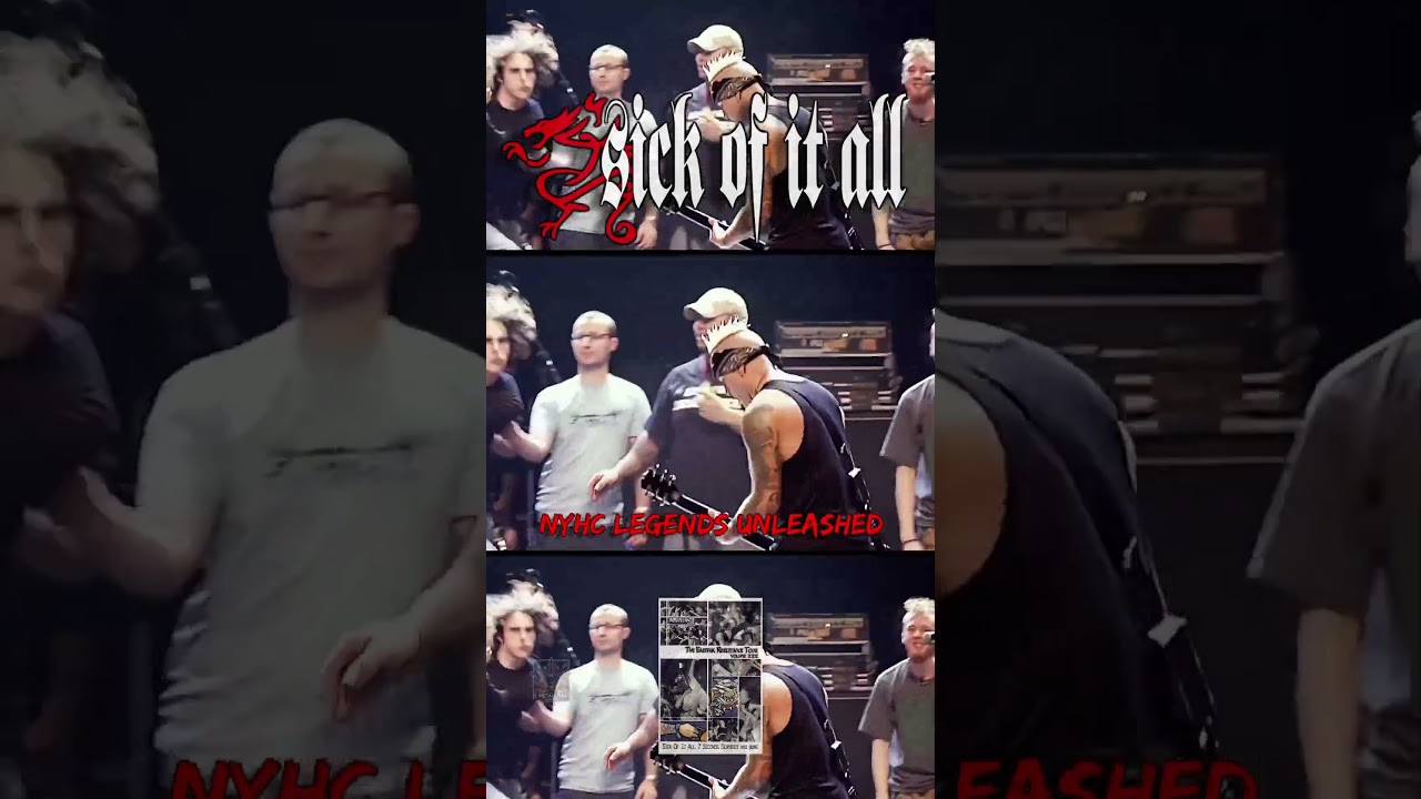 🔥 Sick Of It All – Scratch The Surface (Live at The Eastpak Resistance Tour 2004) [DVD 4K Remaster]