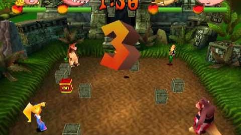 Crash Bash Co-op Jungle Bash
