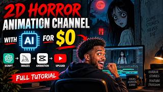 Built a 2D Horror Animation Channel With AI for $0 (Full Tutorial)