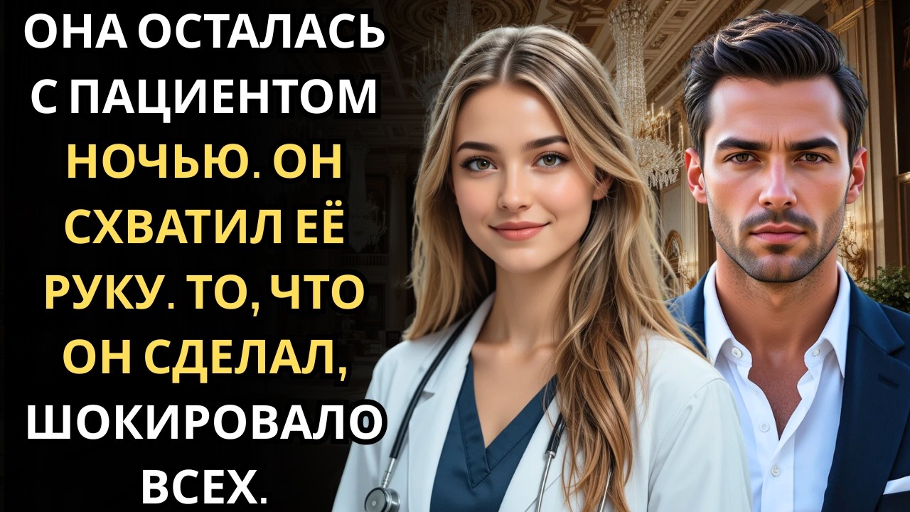 В тёплом свете лампы медсестра заметила, как он ищет её взгляд… он оказался миллиардером.