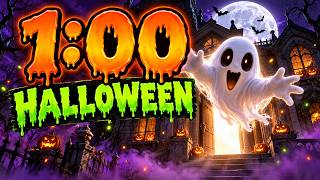 1 Minute Halloween Countdown Timer 🎃 Haunted House with Spooky Music
