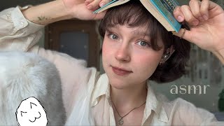 ASMR ~ up close whispering trigger words 🫐 (tingles!!)